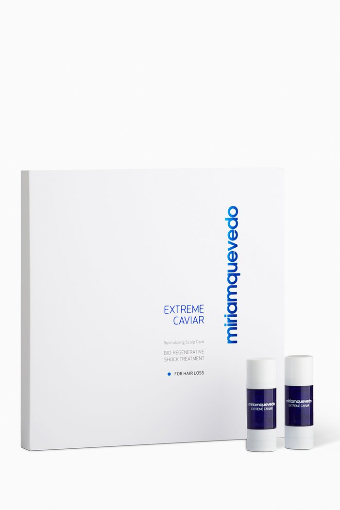 

Extreme Caviar Bio-Regenerative Shock Treatment for Hair Loss, 10 x 10ml, White