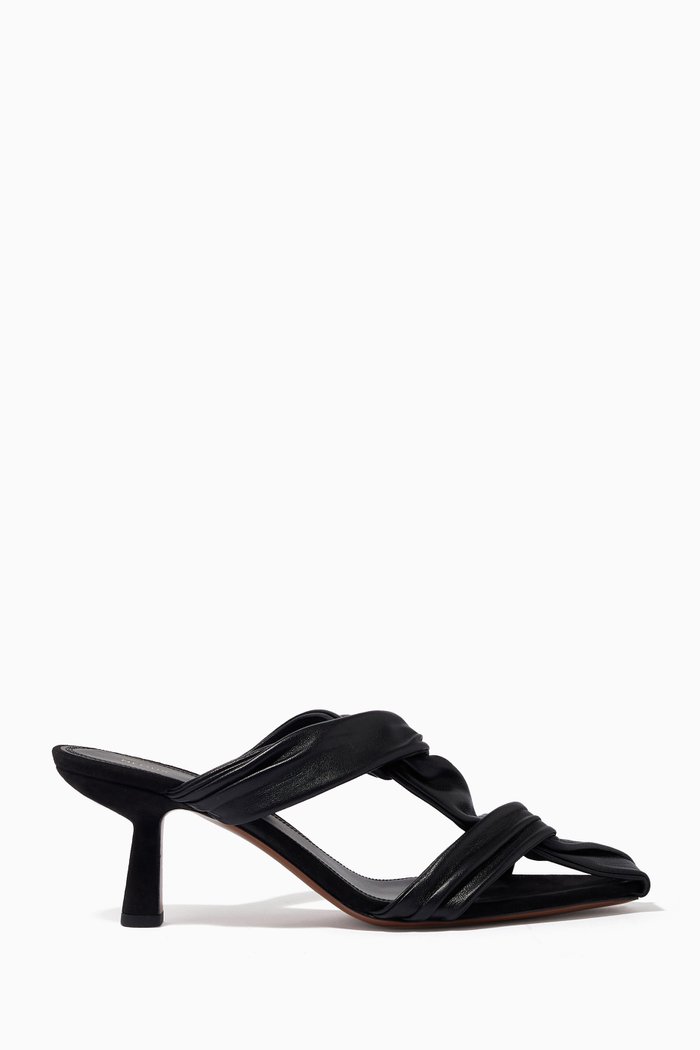 

Promixa Mules in Nappa Leather, Black