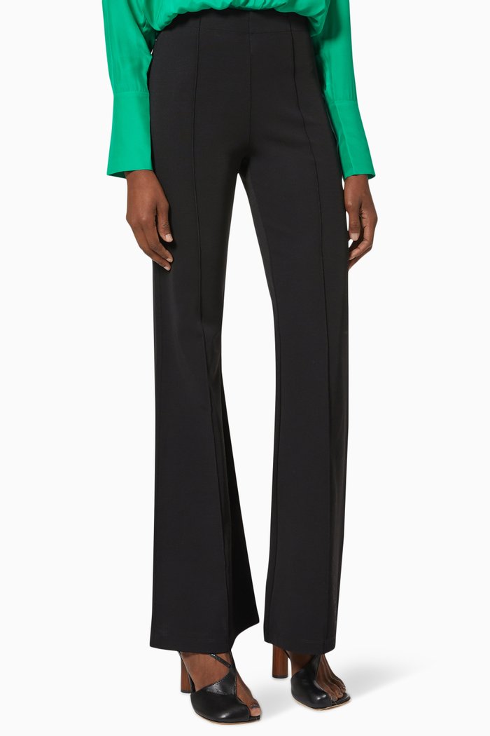 

Savanna Pants in Stretch Viscose, Black