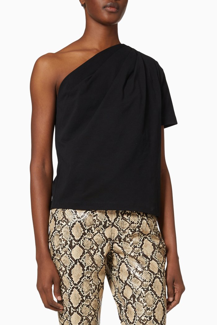 

Tartu Top in Cotton Jersey, Black
