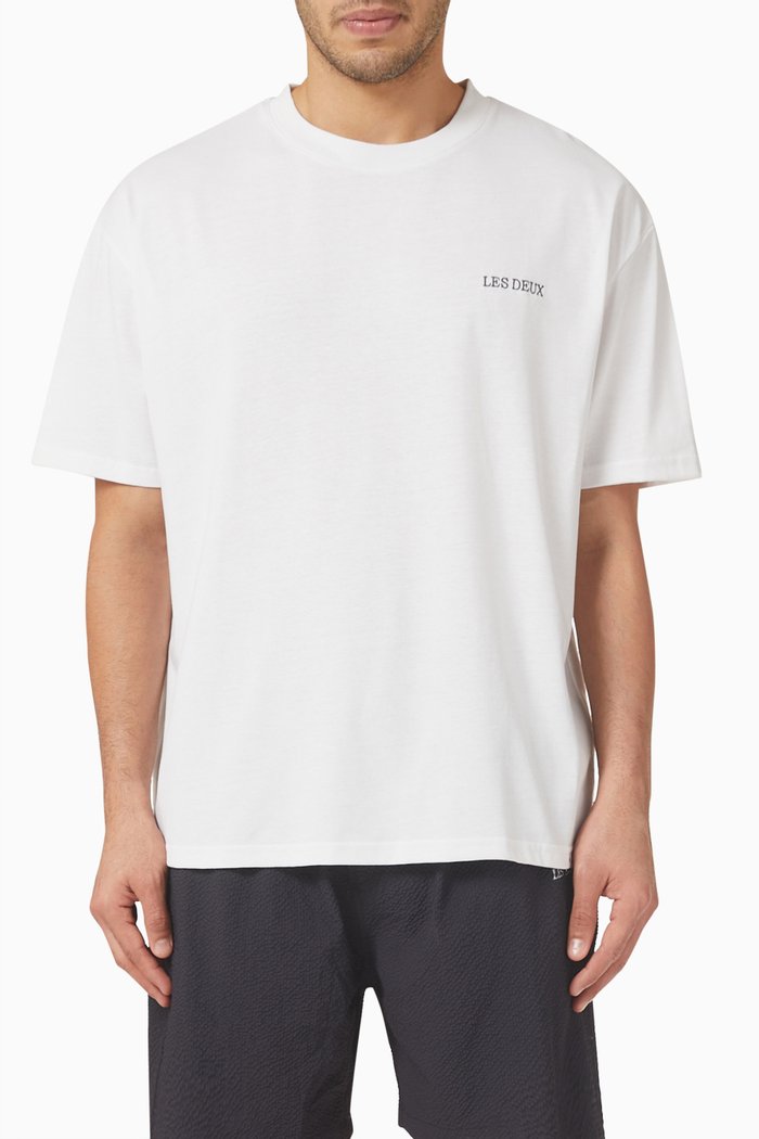 

Diego T-shirt in Recycled Cotton Blend, White
