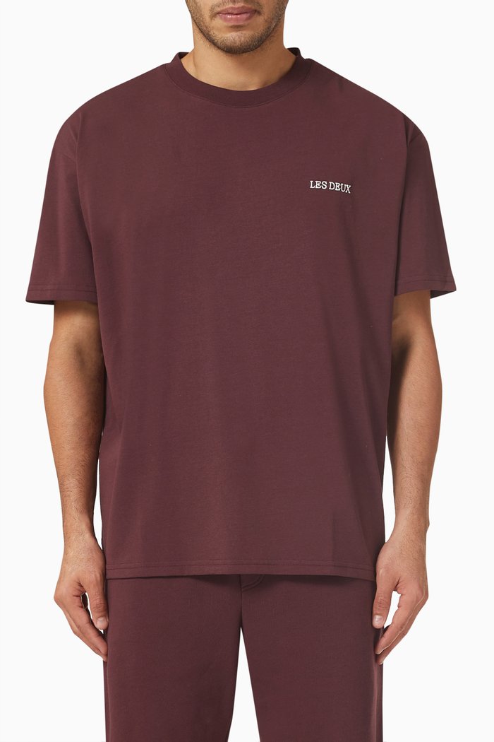 

Diego T-shirt in Recycled Cotton Blend, Red