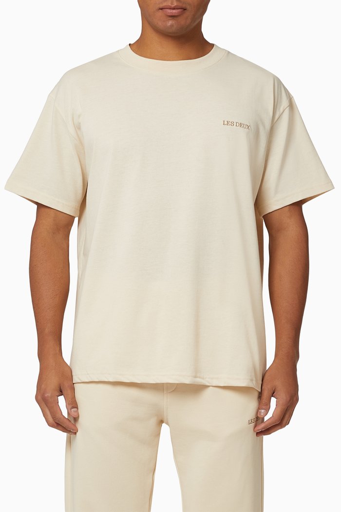 

Diego T-Shirt in Recycled Cotton Blend, Neutral