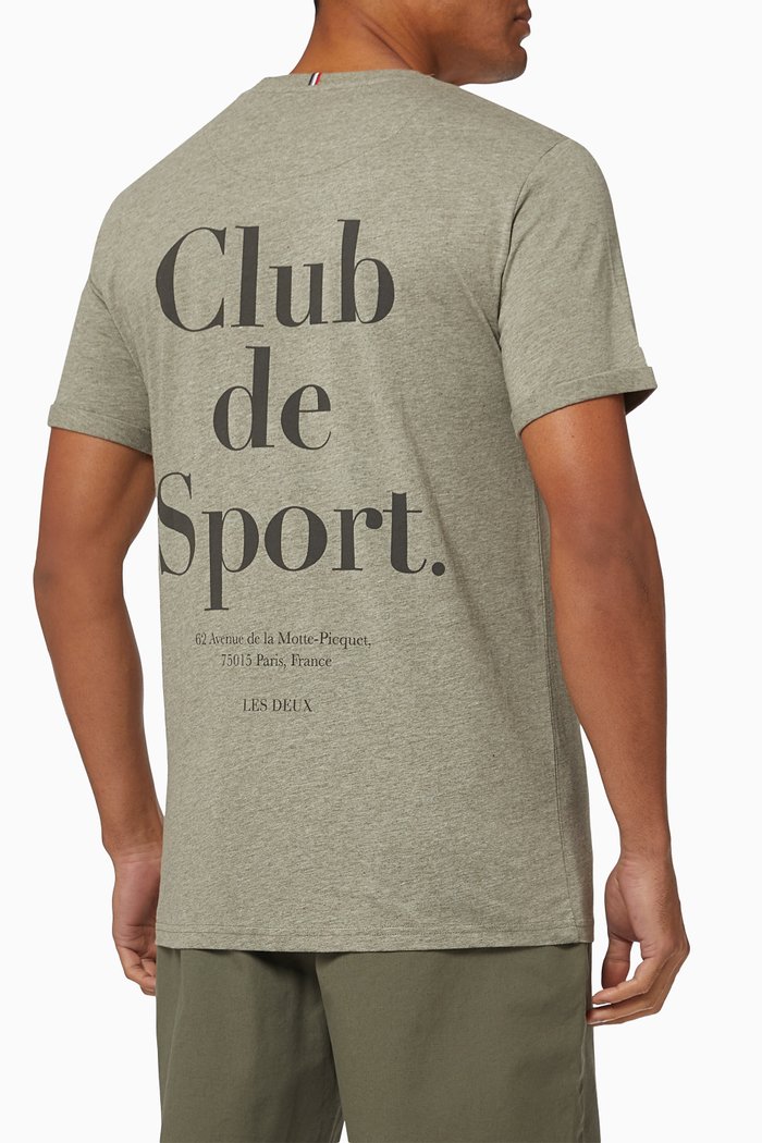 

Club de Sport T-shirt in Cotton, Green