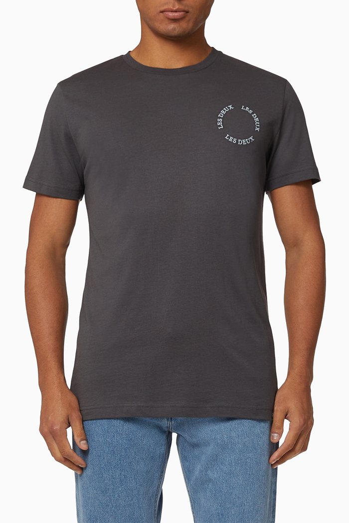 

Circle T-shirt in Cotton Jersey, Grey