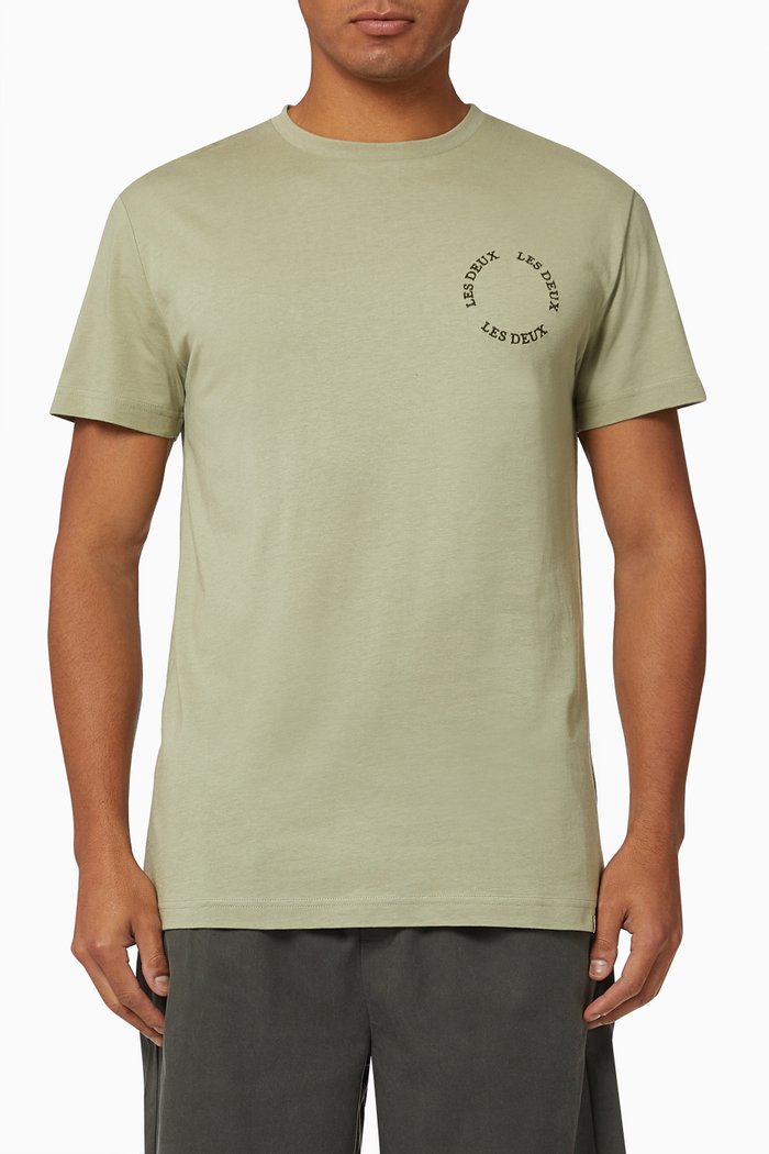 

Circle T-shirt in Cotton Jersey, Green