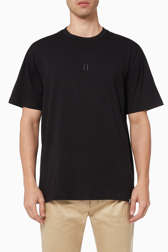 

Mini Encore Logo T-shirt in Cotton Jersey, Black
