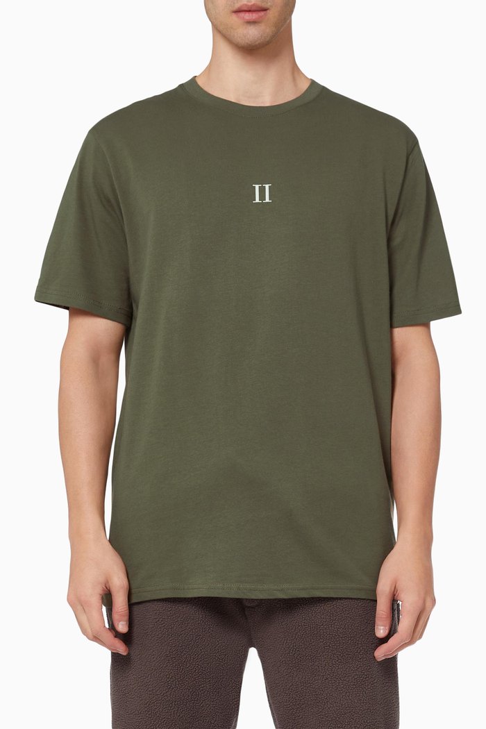 

Mini Encore Logo T-shirt in Cotton Jersey, Green