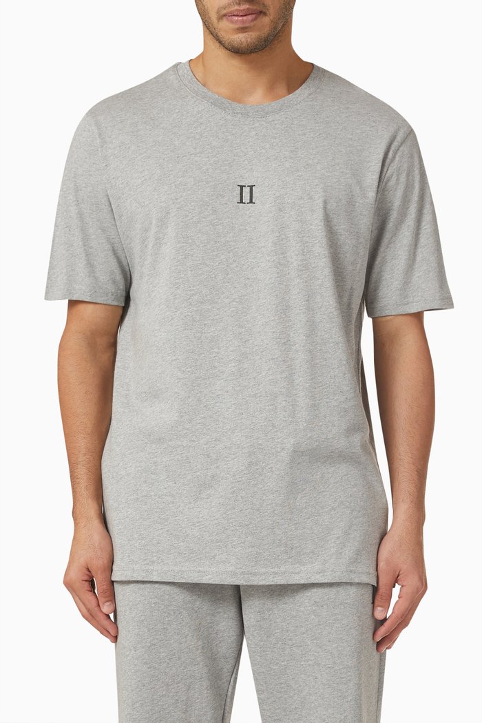 

Mini Encore Logo T-shirt in Cotton Jersey, Grey