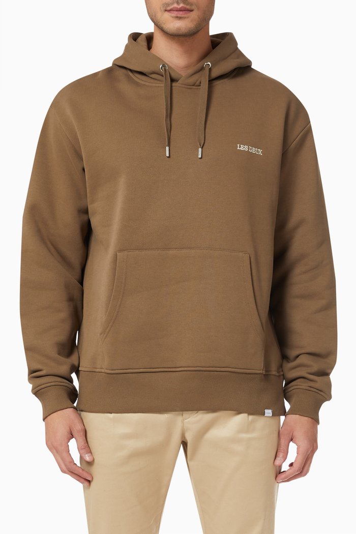 

Diego Hoodie in Cotton Fleece, Grey
