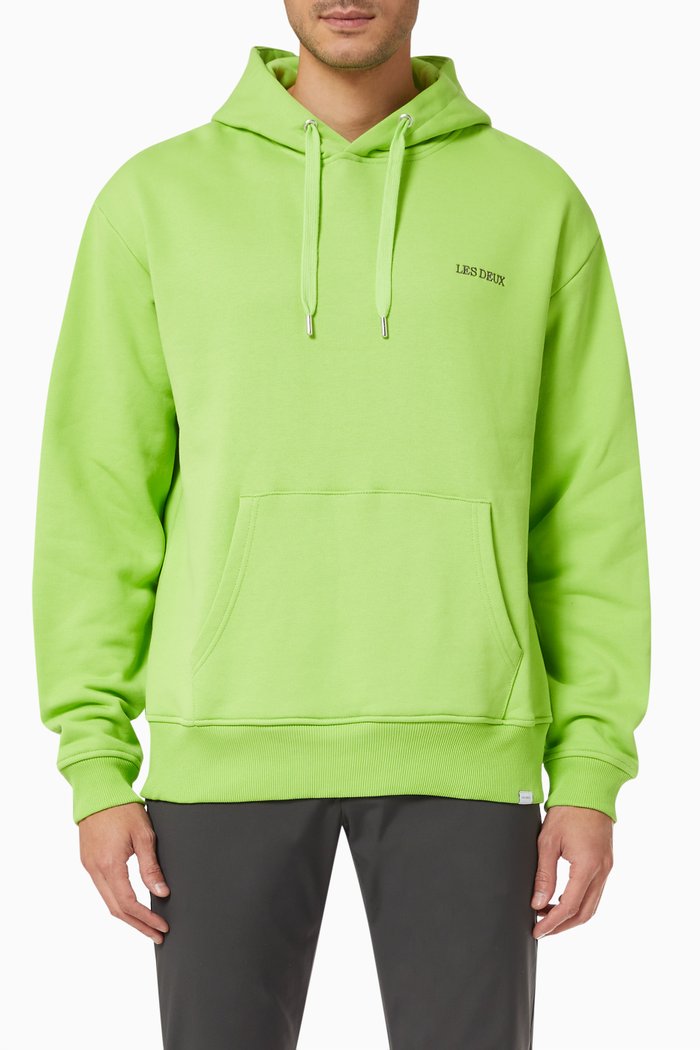 

Diego Hoodie in Cotton Fleece, Green