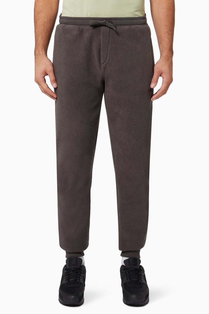 Duncan Sweatpant in Recycled Polyester Pile, Grey