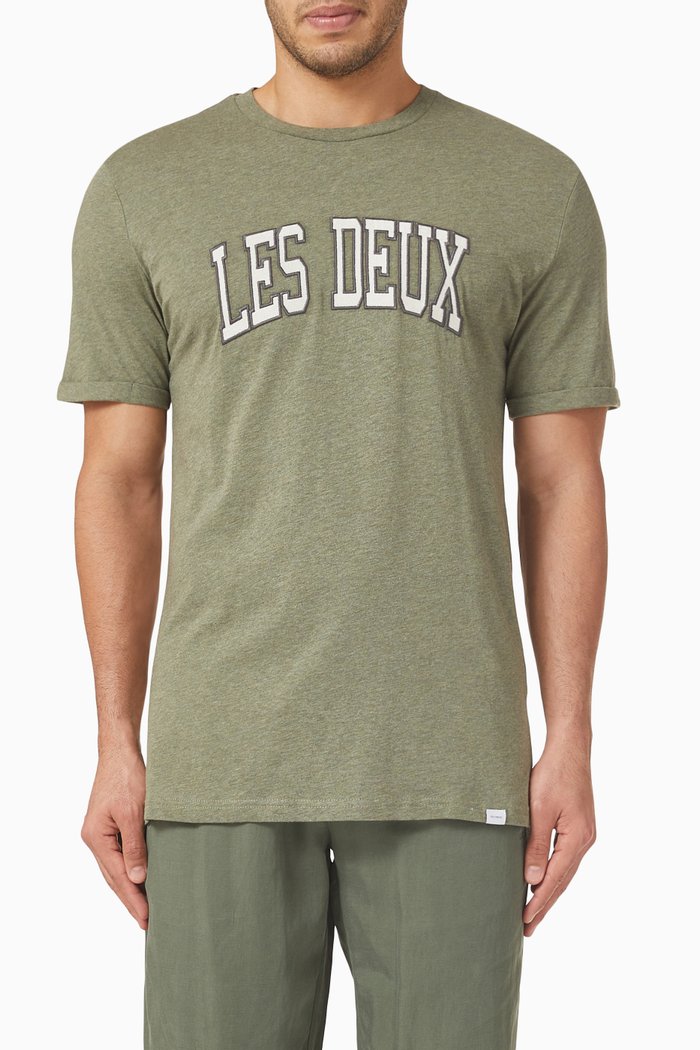 

Crane T-shirt in Cotton Jersey, Green