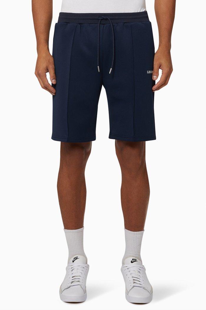 

Ballier Track Short in Recycled Polyester, Blue