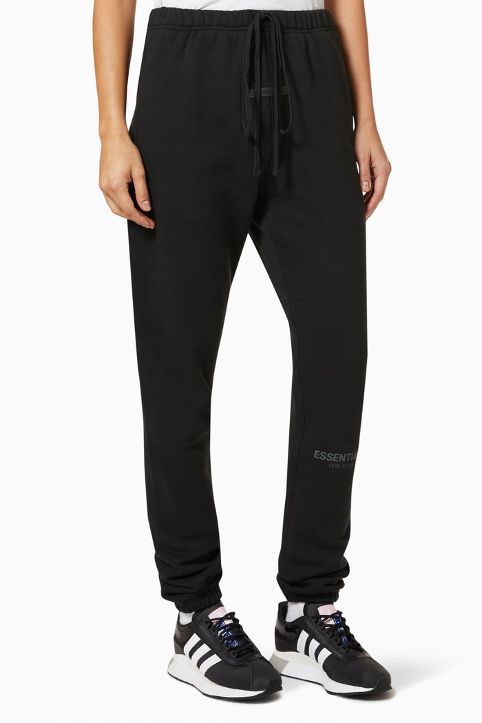 

Sweatpant in Cotton, Black