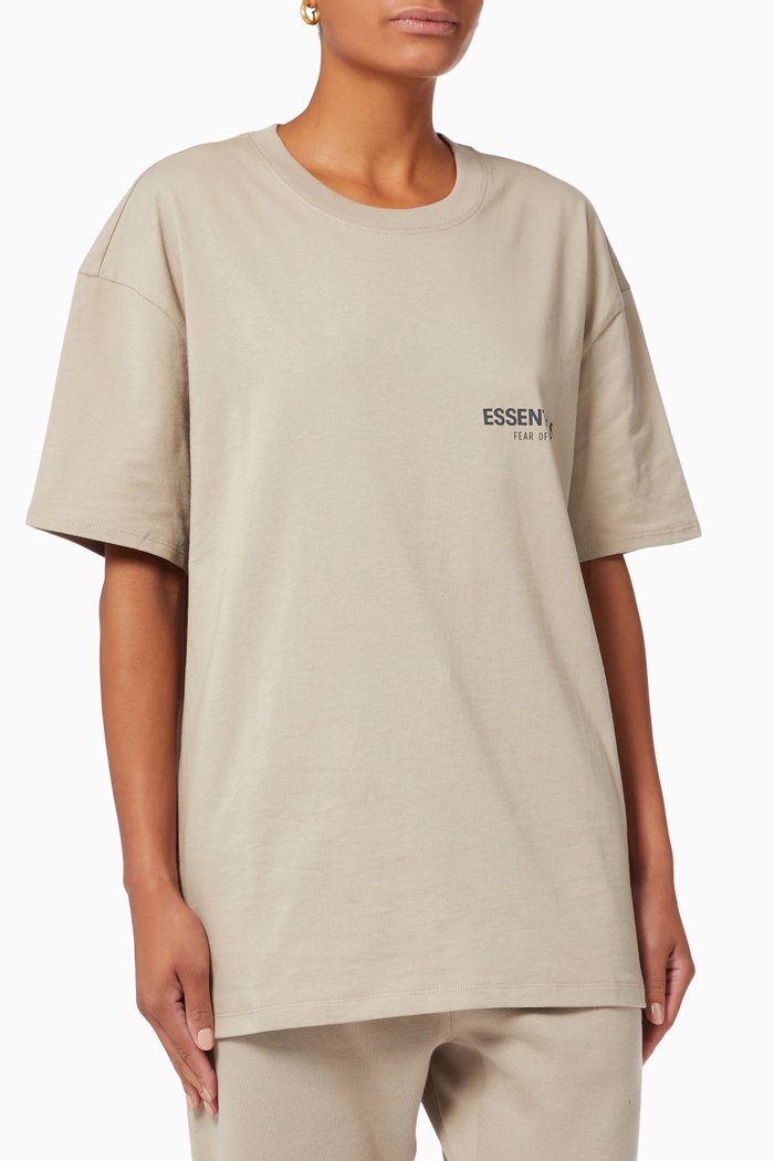 

Short Sleeve T-shirt in Jersey, Neutral