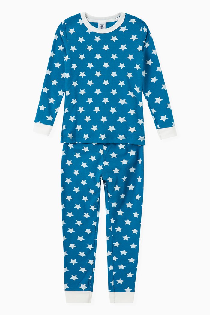 

Graphic Print Pyjama Set in Organic Cotton, Multicolour