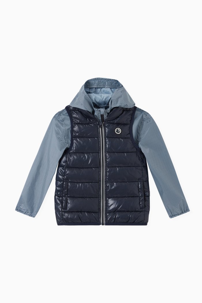 

3-in-1 Waterproof Windcheater Gilet, Blue