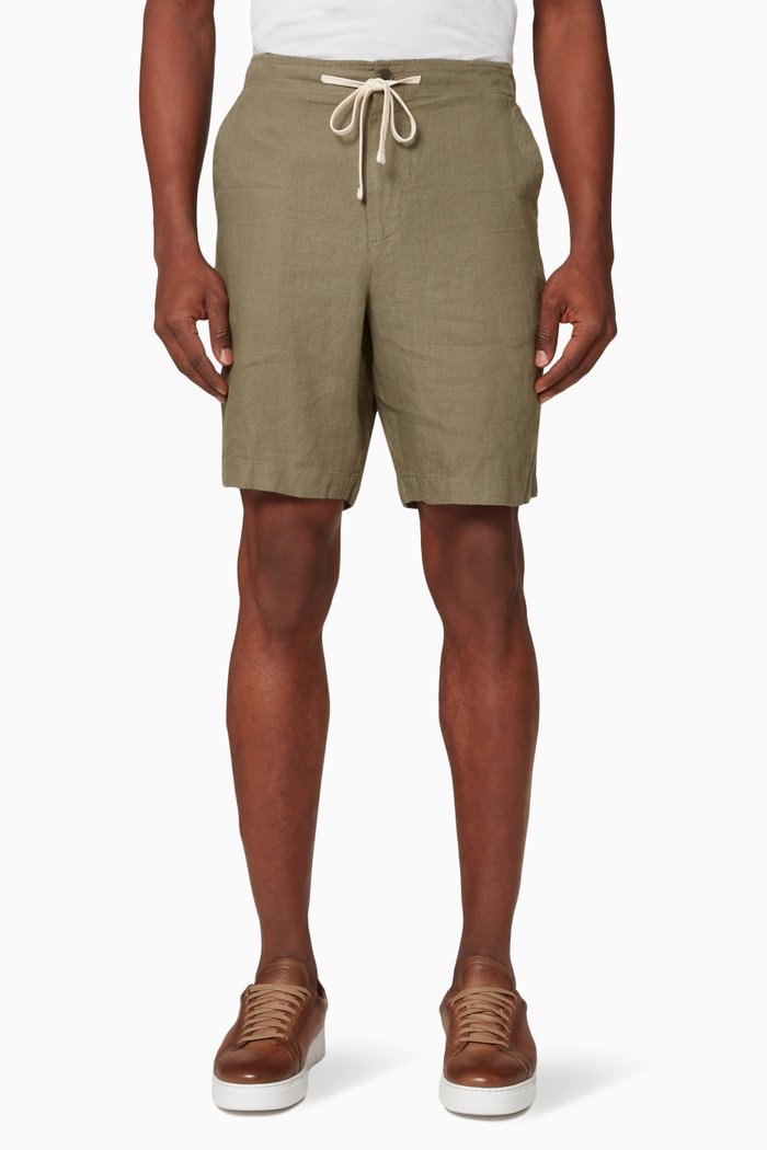 

Lightweight Shorts in Hemp, Green
