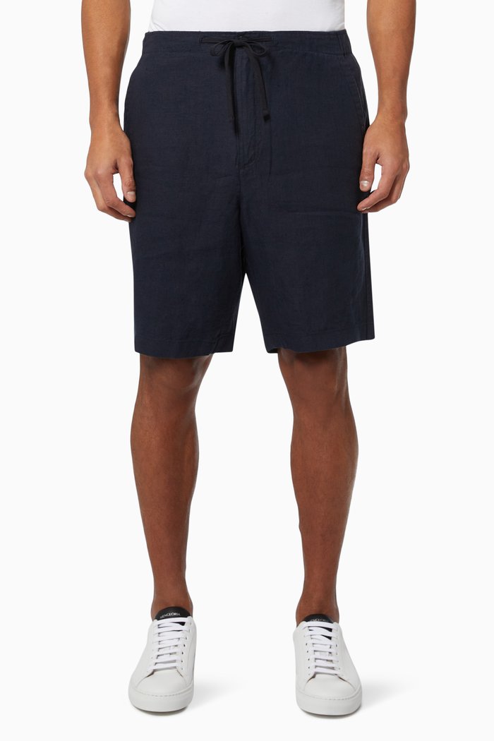 

Lightweight Shorts in Hemp, Blue