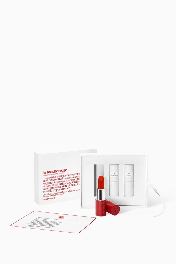 

The Parisian Reds - Red Lipstick Set, 2 x 4g, Undefined