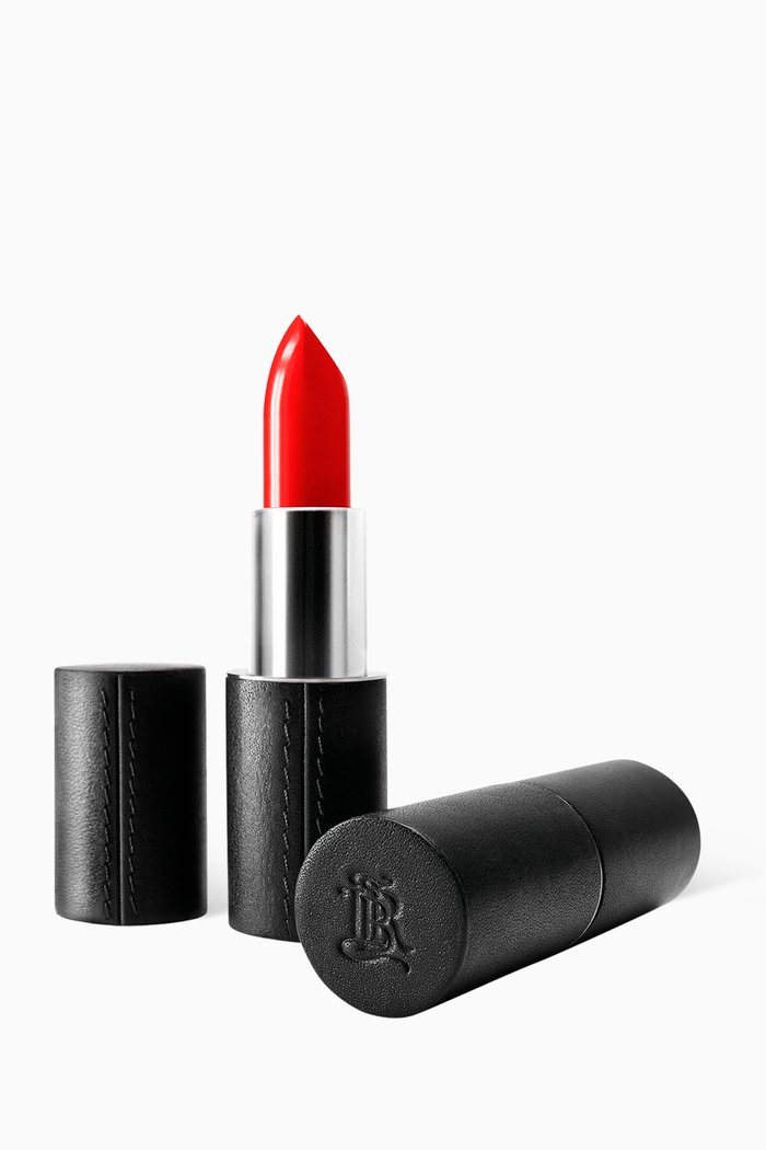 

Black Refillable Fine Vegan Leather Lipstick Case, Undefined