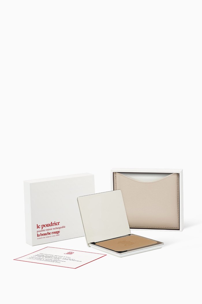 

Beige Fine Leather La Terre Blonde Bronzer Set, 6.5g, Undefined