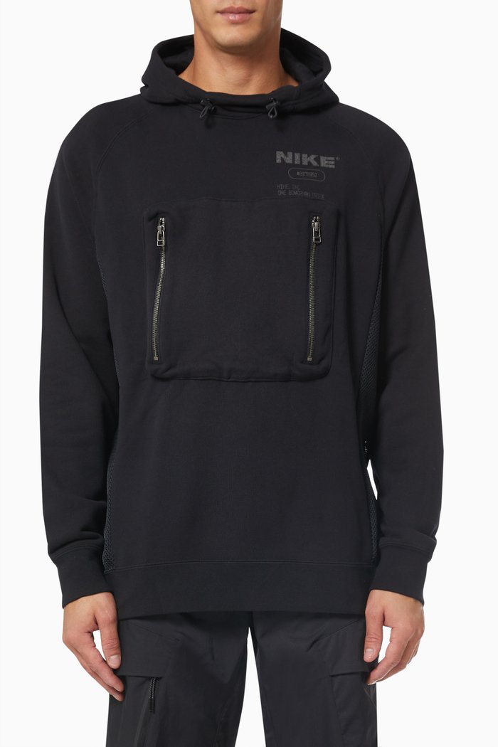 

City Made Sweatshirt in French Terry, Black