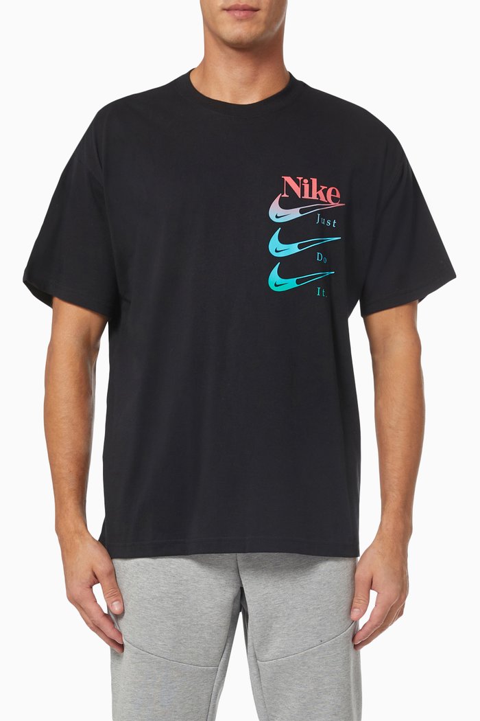

Sportswear DNA Max 90 T-shirt in Jersey, Black