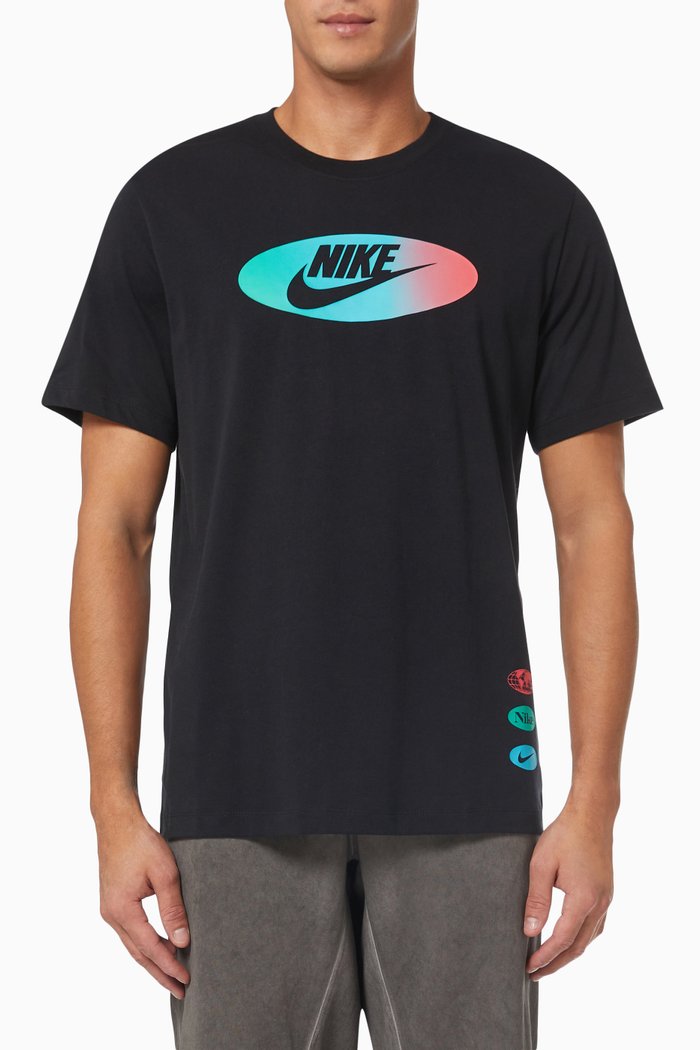 

Sportswear DNA T-shirt in Jersey, Black