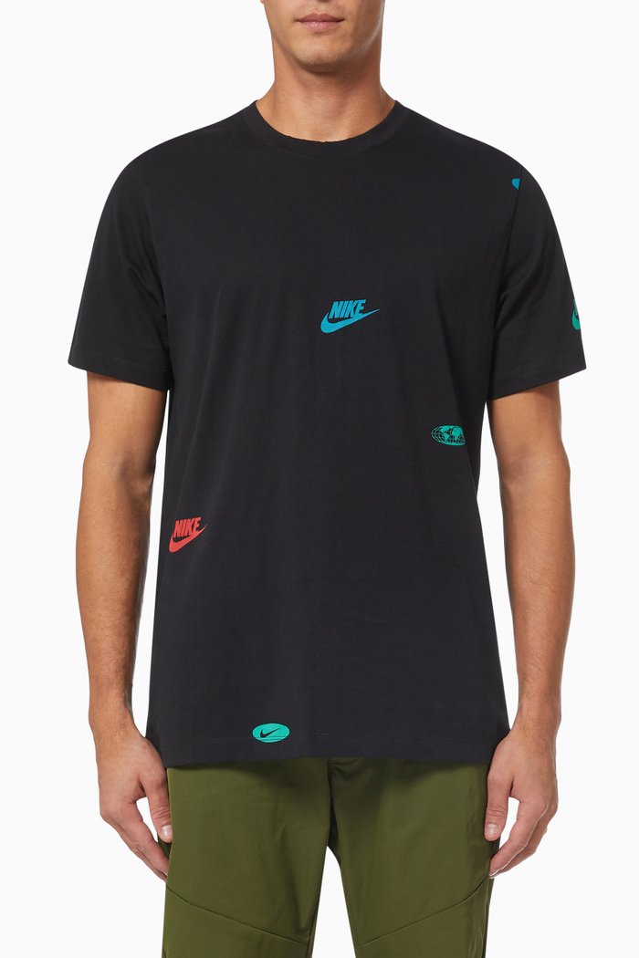 

Sportswear DNA T-shirt in Jersey, Black