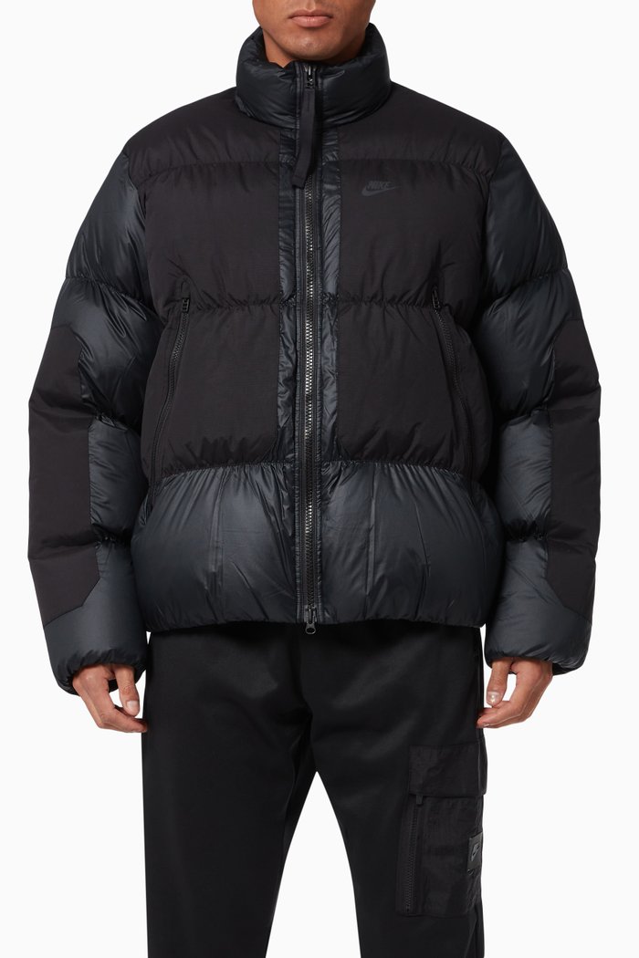 Sportswear Therma-FIT Repel Puffer Jacket in Ripstop, Black