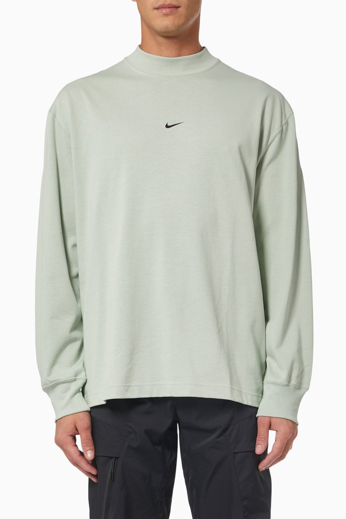 

Sportswear Style Essentials Top in Cotton, Grey