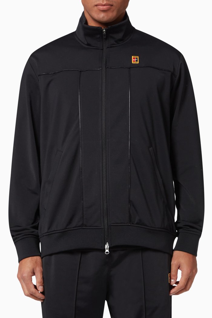 

Court Heritage Jacket in Nylon, Black