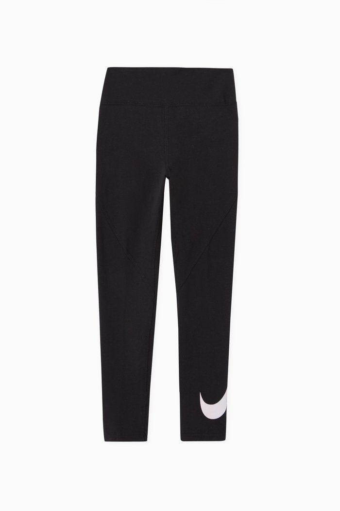 

Sportswear Favorites High-waisted Leggings in Jersey, Black