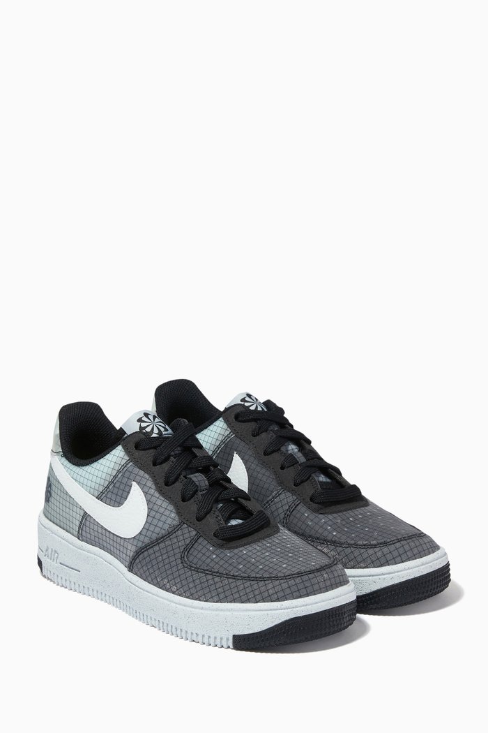 

Nike Air Force 1 Crater Sneakers, Black