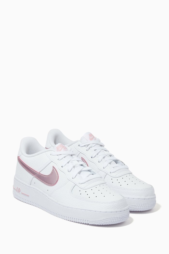 

Air Force 1 Sneakers in Leather, White