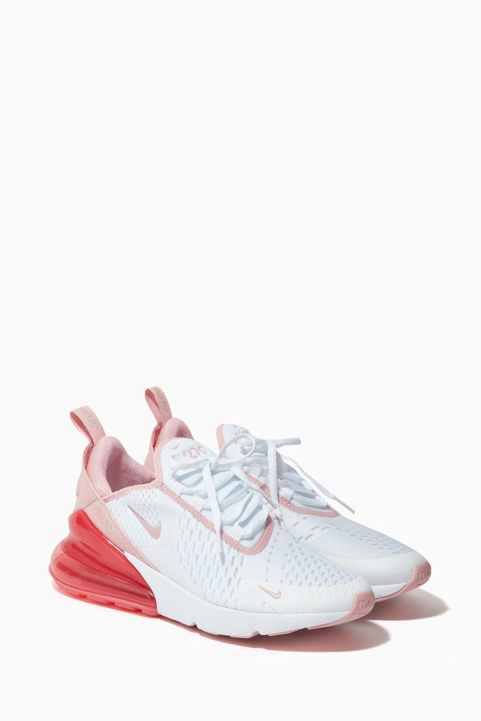 

Air Max 270 Sneakers in Knit Mesh, White