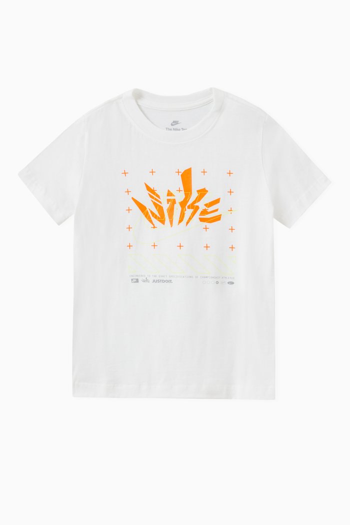 

Futura T-shirt in Cotton Jersey, White