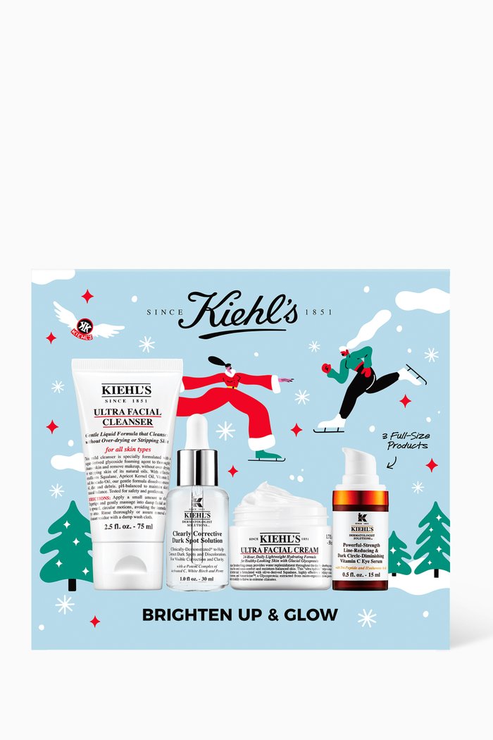 

Brighten Up & Glow Skincare Set Holiday 2021, Multicolour