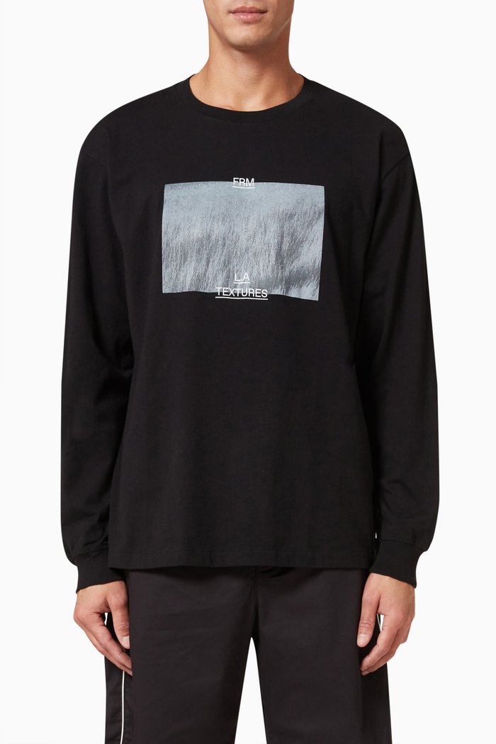

Double Face Sweatshirt in Wool & Cashmere, Black