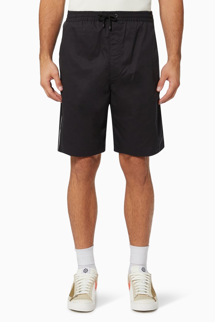 

Basketball Piping Shorts, Black