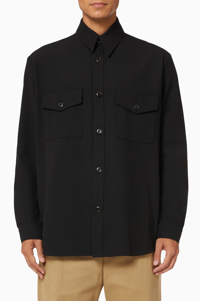 

Cale Shirt in Eco-cady, Black