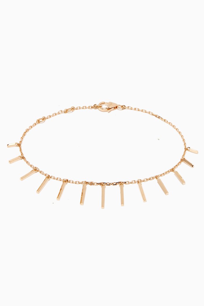

Bar Bracelet in 18kt Yellow Gold