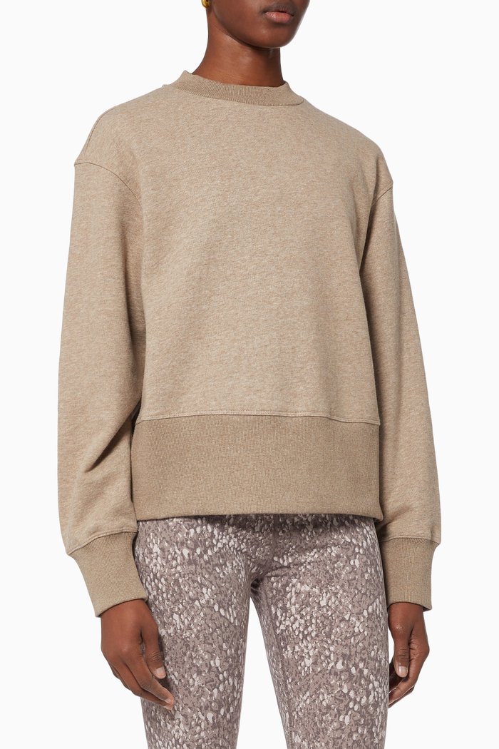 

Eton Sweatshirt in Cotton, Grey