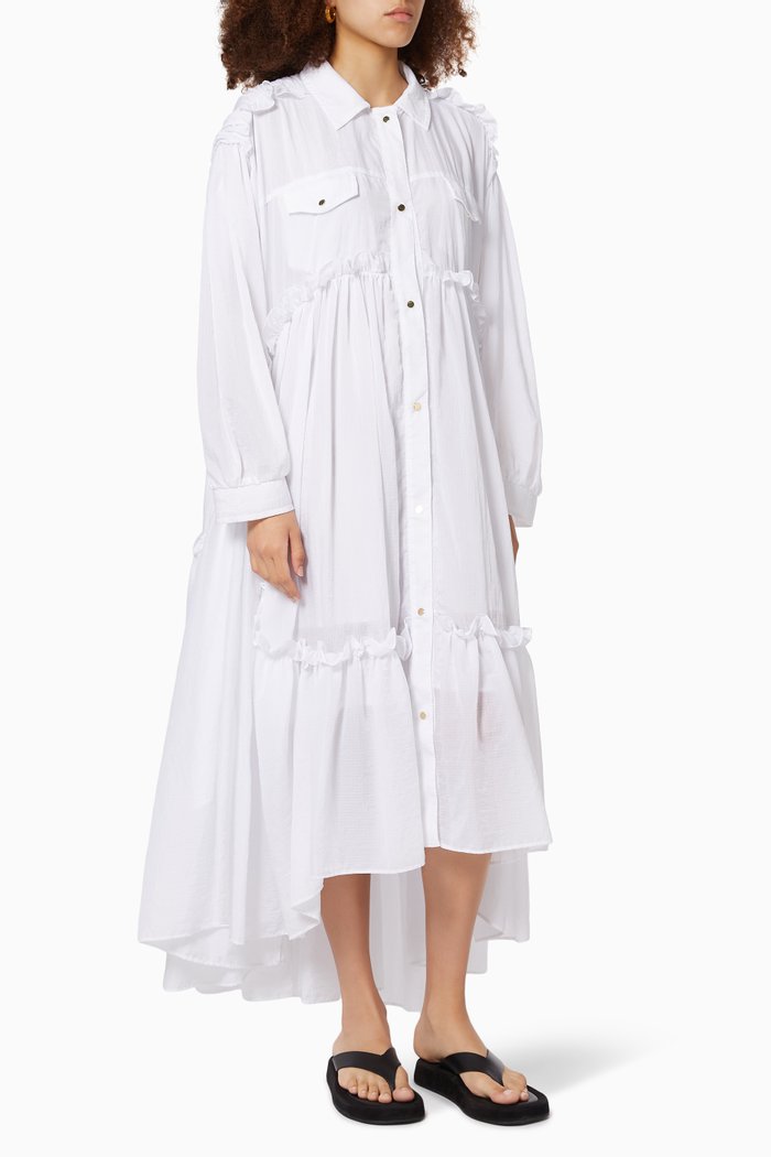 

Anneli Coat Dress, White