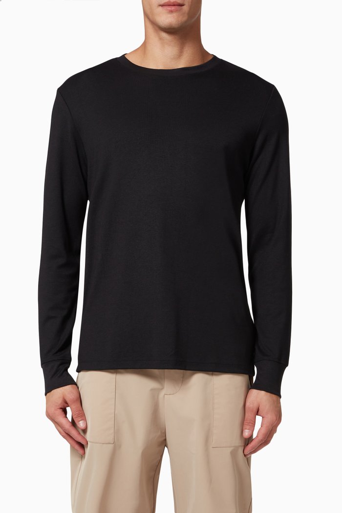 

Essential T-shirt in Modal Jersey, Black