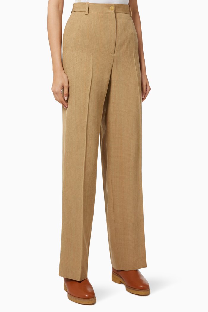 Acker Pants in Viscose, Neutral