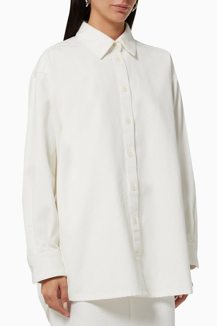 

Frannie Shirt in Cotton, White