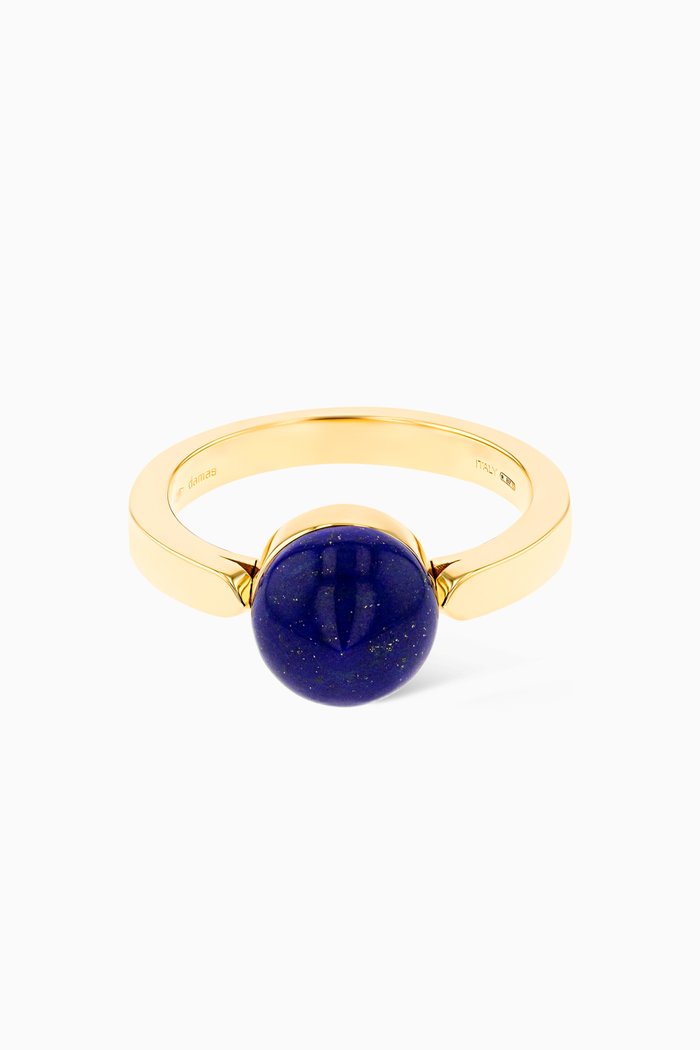 

Dome Noble Lapis Lazuli Ring in 18kt Yellow Gold